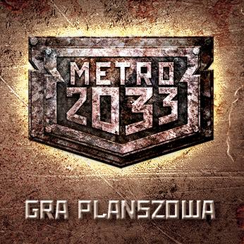 Okładka gry planszowej 'Metro 2033'