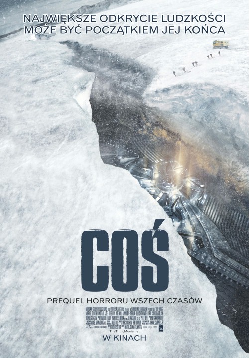 Plakat filmu 'Coś' z 2011 roku