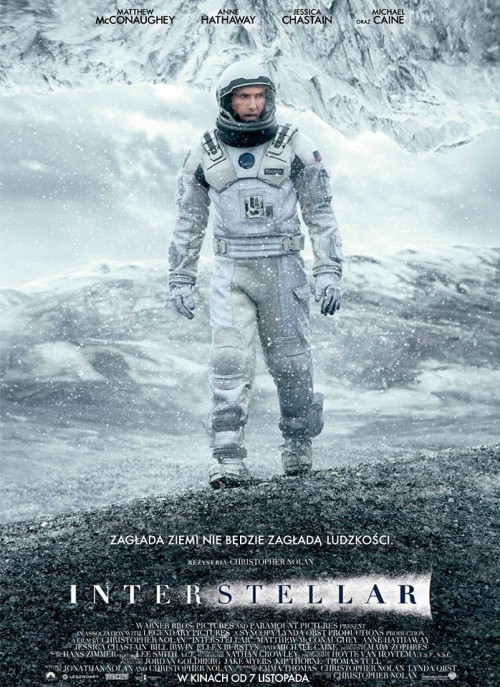 Plakat filmu 'Interstellar'