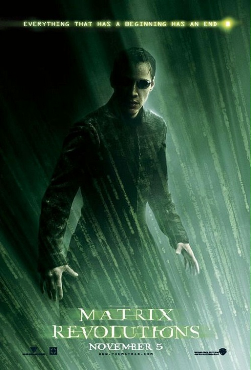 Plakat z filmu 'Matrix Rewolucje'