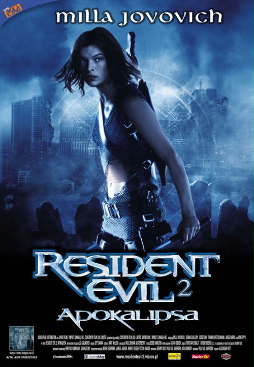 Plakat z filmu Resident Evil 2