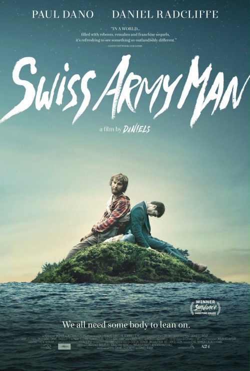 Plakat z filmu 'Swiss Army Man (Człowiek-scyzoryk)'
