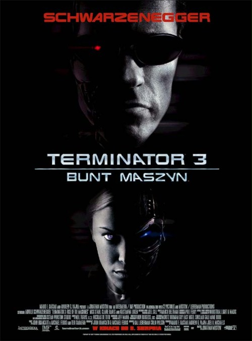Plakat z filmu 'Terminator 3: Bunt Maszyn'