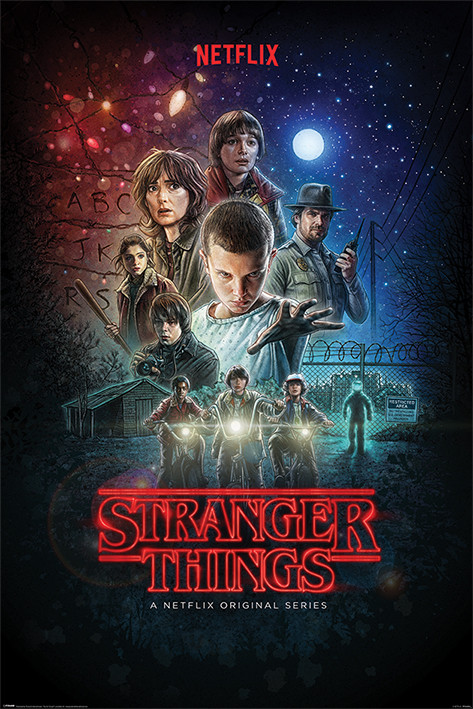 Plakat serialu 'Stranger Things'