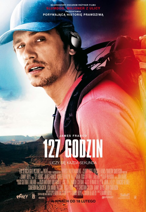 Plakat z filmu '127 godzin'