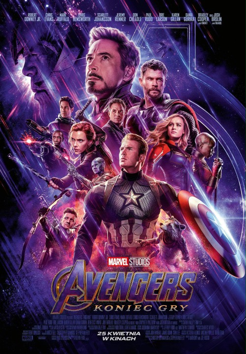 Okładka filmu 'Avengers: Koniec gry'