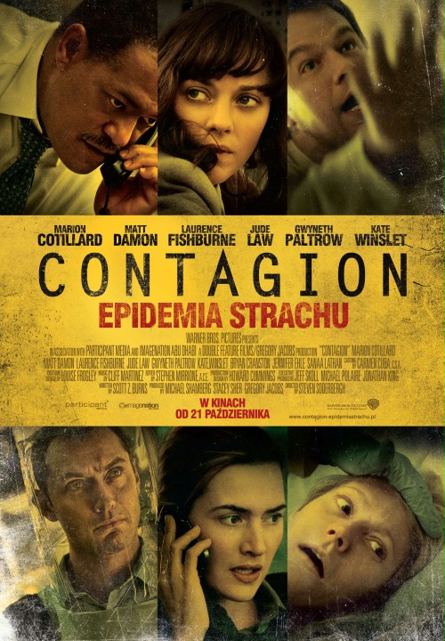 Plakat z filmu 'Contagion - Epidemia strachu'