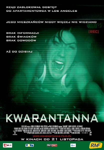 Plakat z filmu 'Kwarantanna'