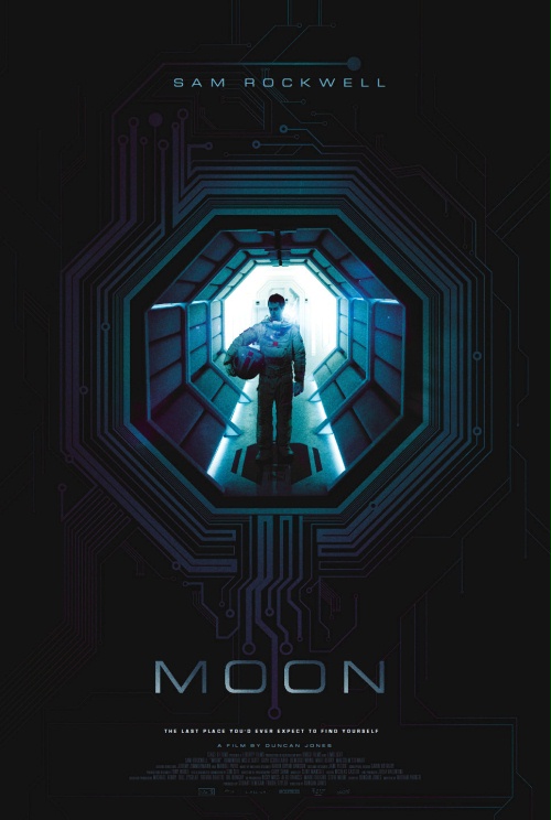 Plakat z filmu 'Moon'