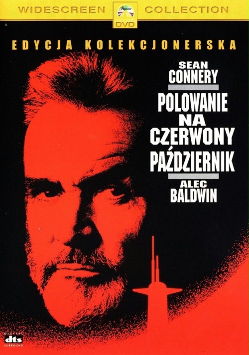 Plakat z filmu 'Polowanie na Czerwony Październik'