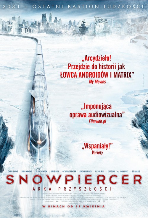 Plakat z filmu 'Snowpiercer: Arka przyszłości'