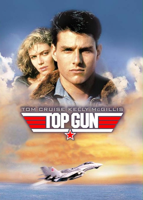 Plakat z filmu 'Top Gun'