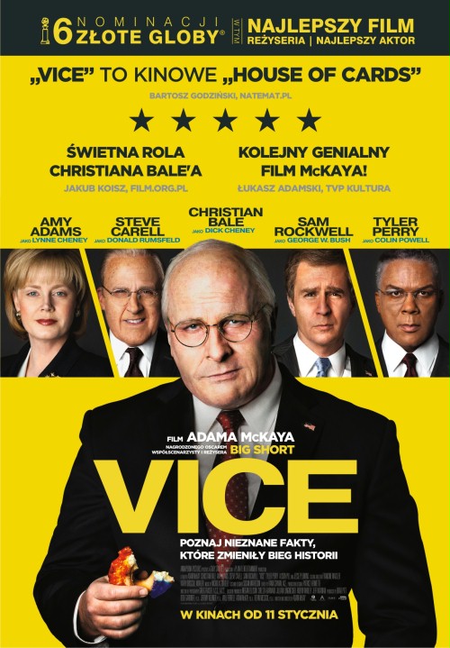 Plakat z filmu 'Vice'