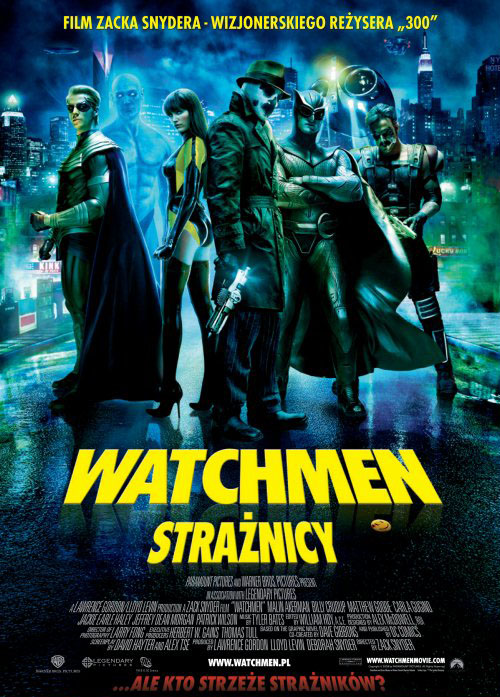 Plakat z filmu 'Watchmen. Strażnicy'