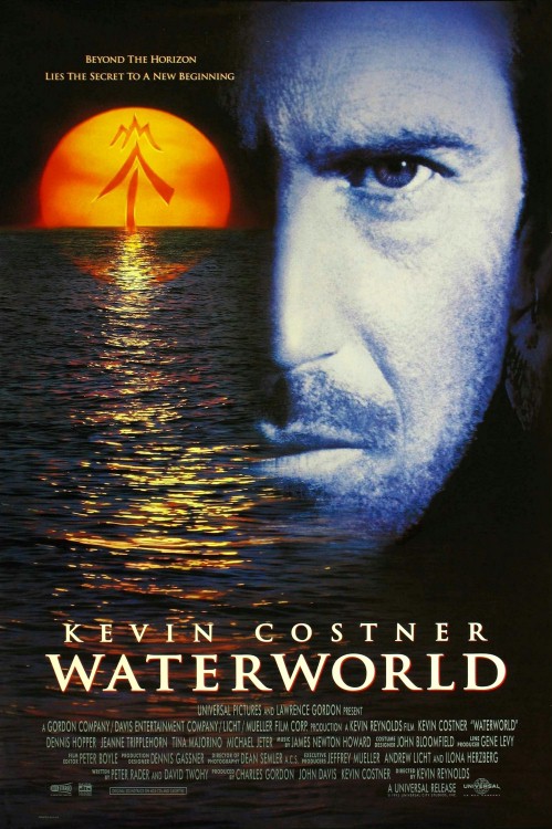 Plakat z filmu 'Wodny świat'