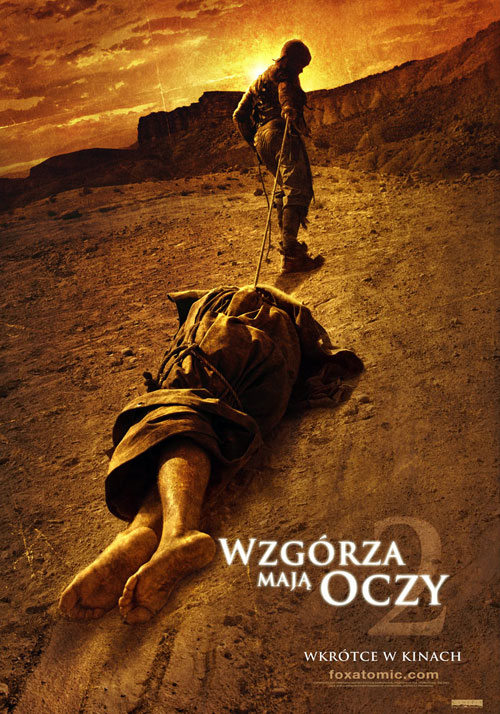 Plakat z filmu 'Wzgórza Mają Oczy 2'