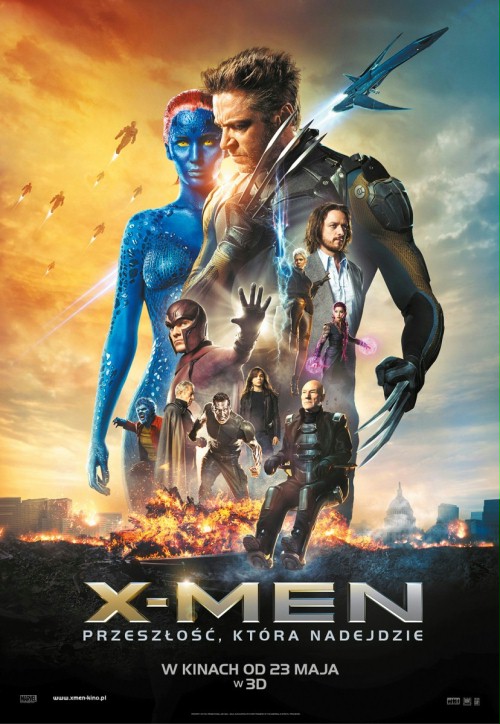 Plakat z filmu 'X-Men: Przeszłość, która nadejdzie'