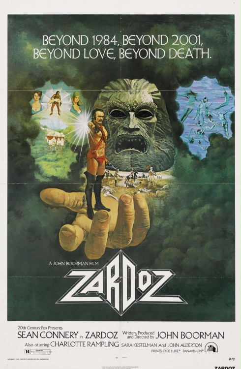 Plakat z filmu 'Zardoz'