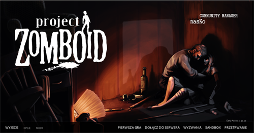 Screen z gry 'Project Zomboid'