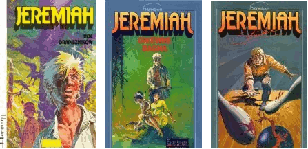 Okładka komiksu 'Jeremiah'