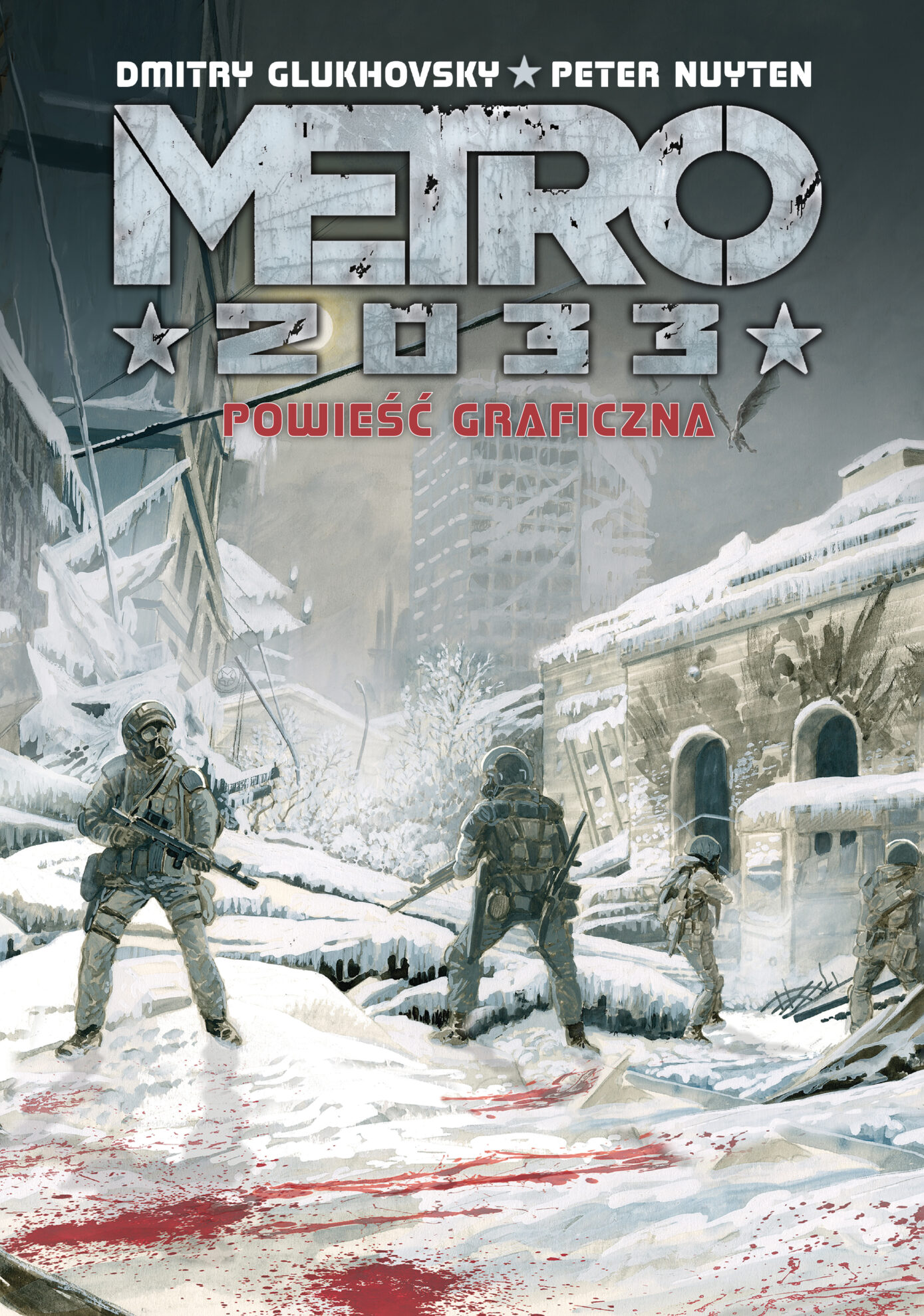 Okładka komiksu 'Metro 2033. Powieść graficzna'