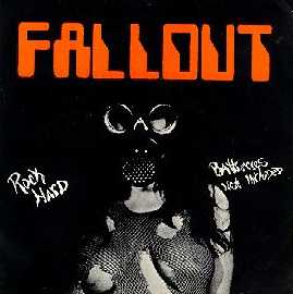 Okładka płyty zespołu Fallout z 1981 roku.